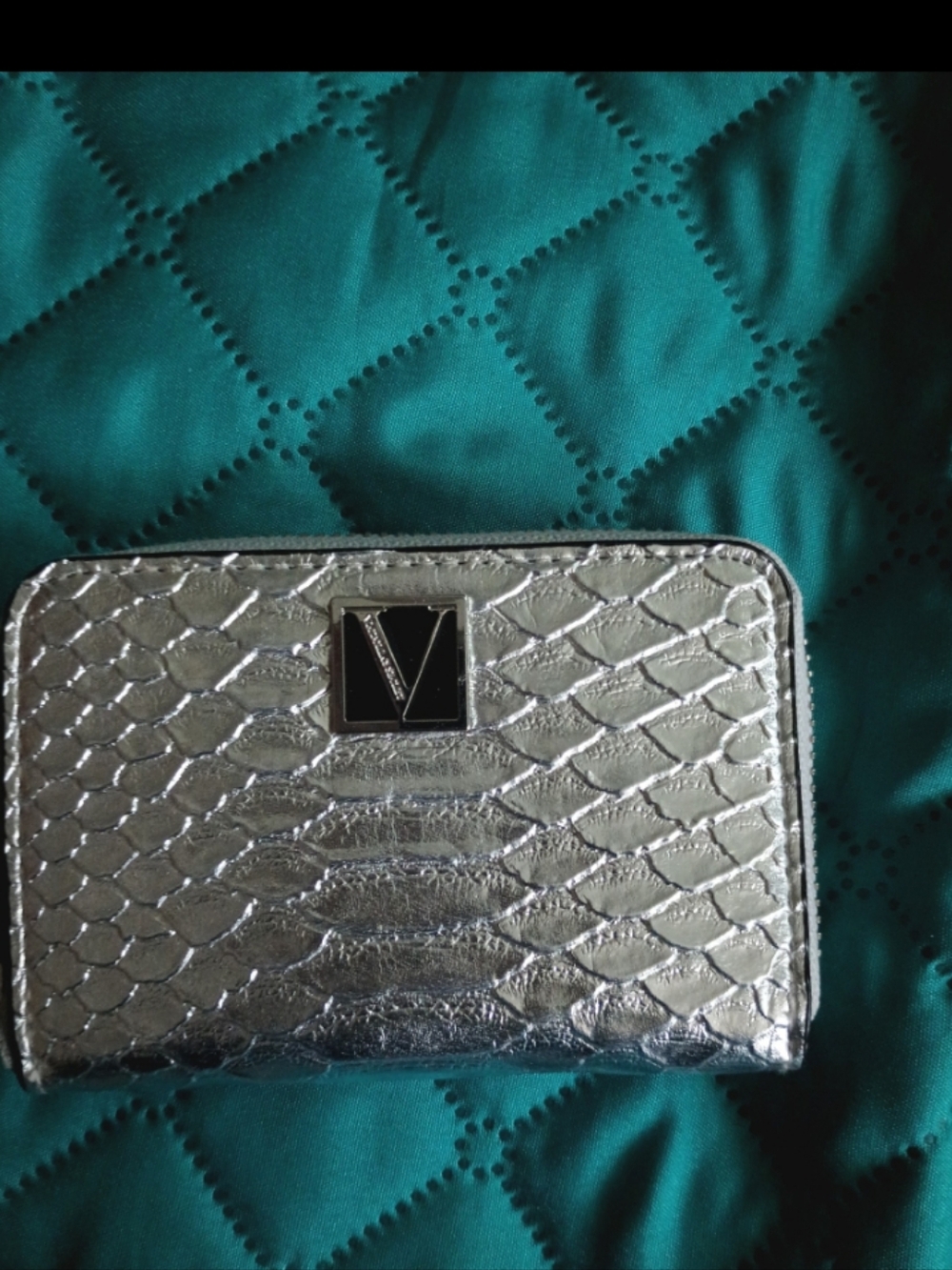 Victoria Secret Silver Wallet